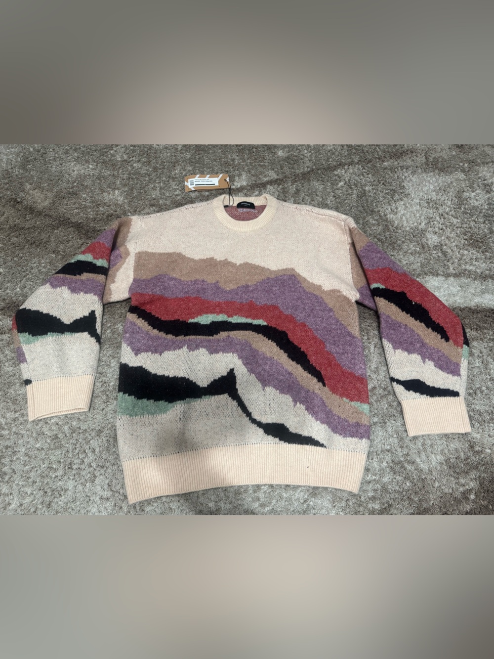 Siroko BURANO TRANSFORMATION
Men's oversized knit sweater
